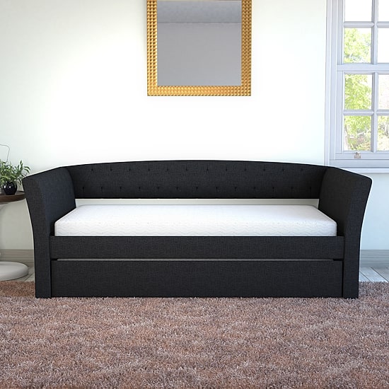 Nellie Upholstered Wooden Daybed