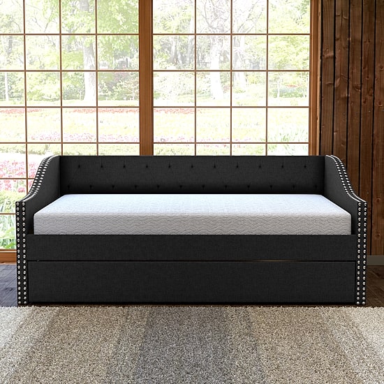 Mia Upholstered Wooden Daybed
