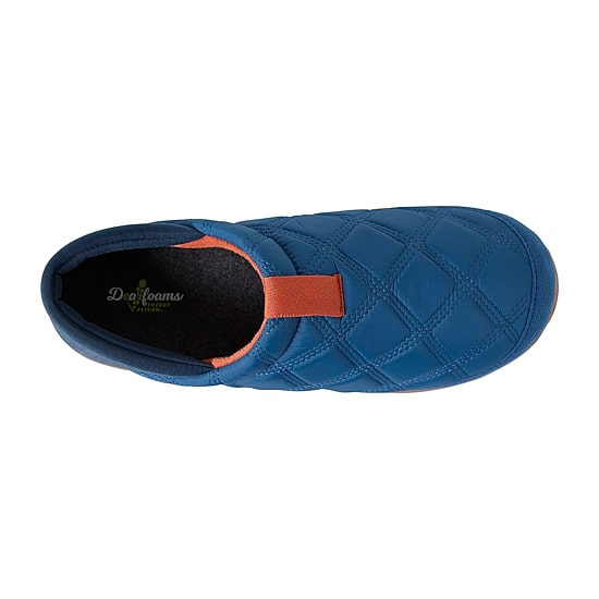 Dearfoams Mens Memory Foam Slip-On Slippers