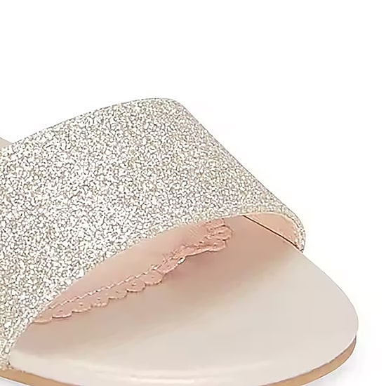 Christie & Jill Mallory Little & Big Kid Girls Round Open Toe Block Heel Pumps