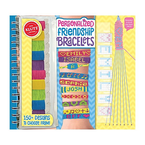 Klutz Personalized Friendship Bracelets Jewelry Kit