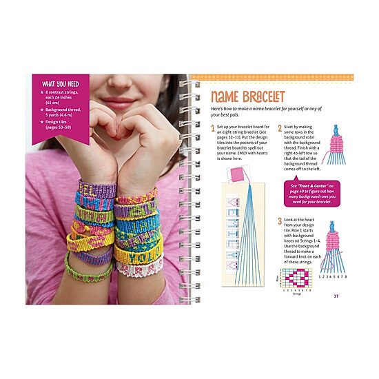 Klutz Personalized Friendship Bracelets Jewelry Kit