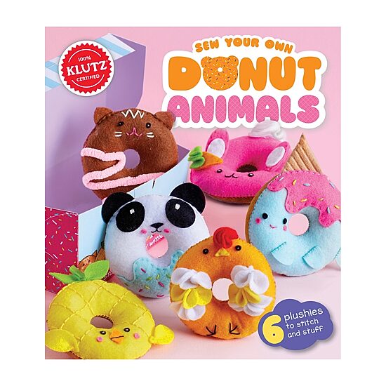 Klutz Sew Your Own Donut Animals Sewing Kit