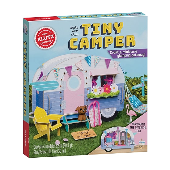 Klutz Make Your Own Tiny Camper Craft Kit