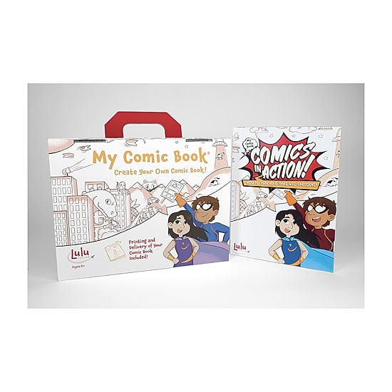 Lulu Jr. My Comic Book - Create Your Own Comic Book! Art Set
