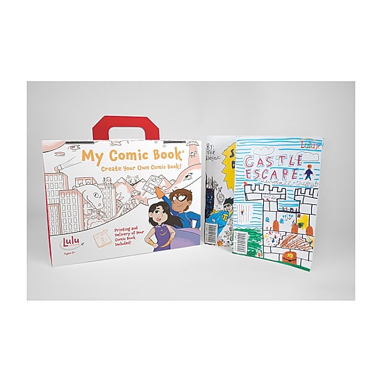 Lulu Jr. My Comic Book - Create Your Own Comic Book! Art Set