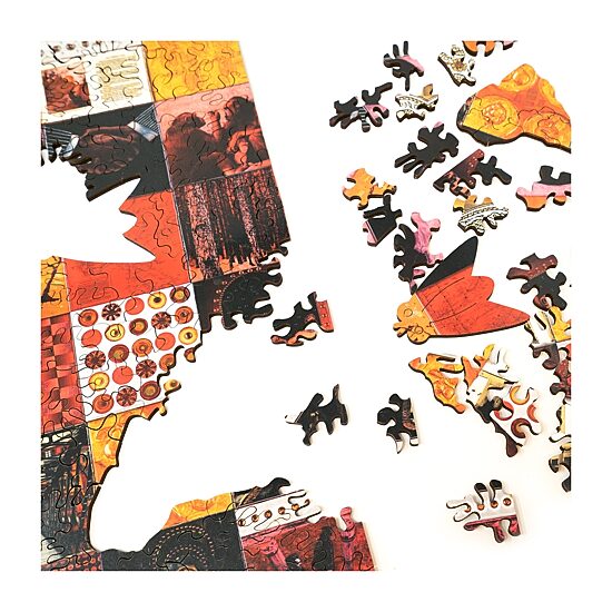 Areyougame.Com Wooden Life Series 456 Pcs Puzzle