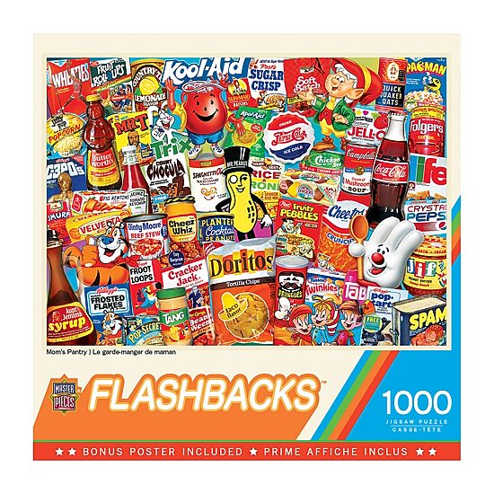Masterpieces Puzzles Flashbacks - Mom'S Pantry Puzzle: 1000 Pcs Puzzle