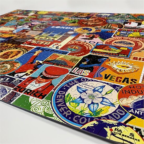 Willow Creek Press Lewis T. Johnson - World Of Travel: 1000 Pcs 1000-pc. Puzzle