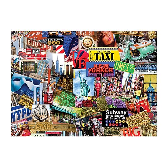 Willow Creek Press Larry Hersberger - Nyc: 1000 Pcs 1000-pc. Puzzle
