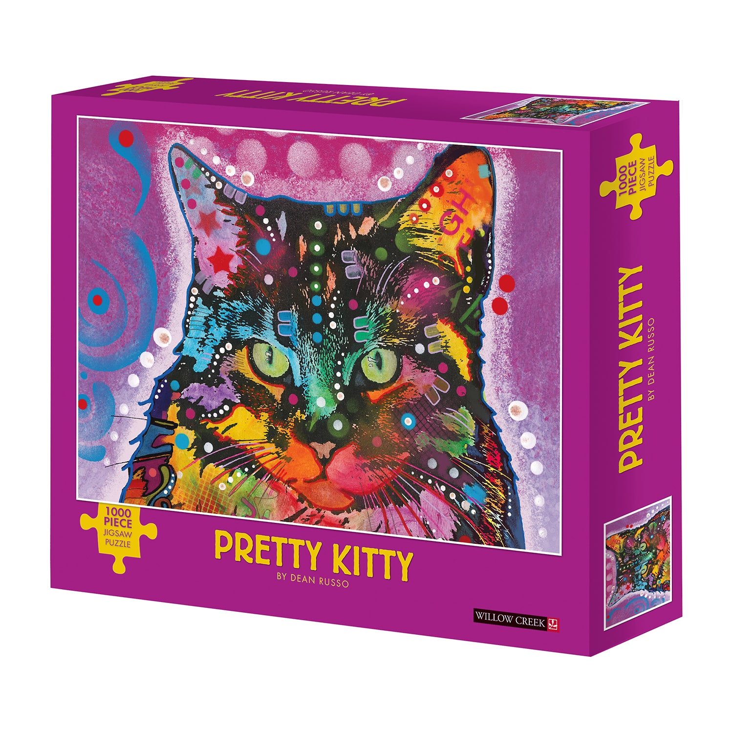 Willow Creek Press Dean Russo - Pretty Kitty: 1000 Pcs 1000-pc. Puzzle