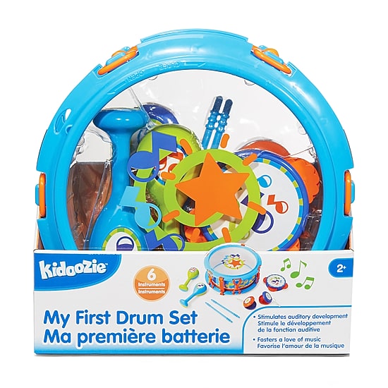 Kidoozie My First Drum Set Musical Instrument