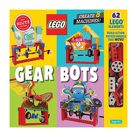 Klutz Creator Lego Gear Bots Building Set