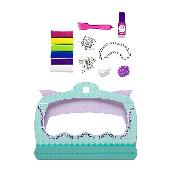 Klutz Make Glitter Clay Charms Jewelry Kit