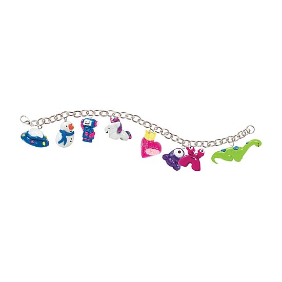 Klutz Make Glitter Clay Charms Jewelry Kit