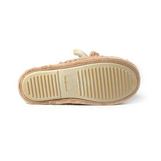Dearfoams Mens Memory Foam Slip-On Slippers