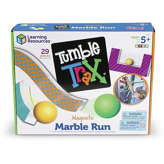 Learning Resources Tumble Trax™ Magnetic Marble Run Discovery Toy