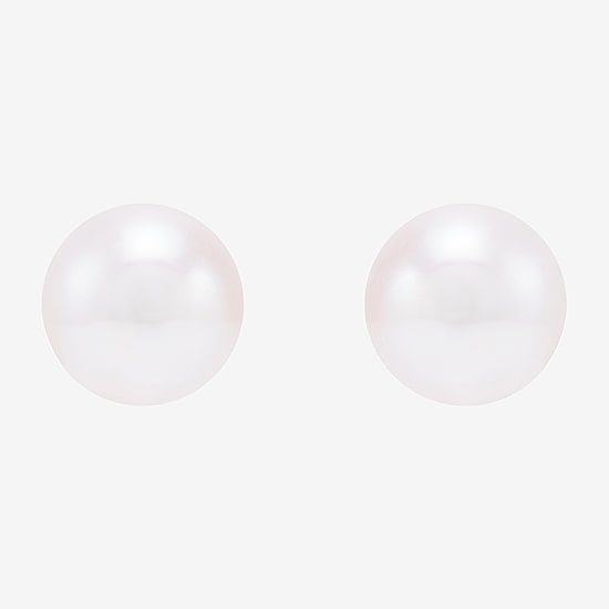 Certified Sofia™ Cultured Freshwater Pearl 5-5.5mm 10K Gold Stud Earrings