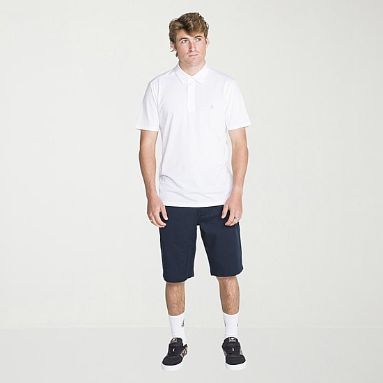 VOLCOM Mens Regular Fit Short Sleeve Polo Shirt