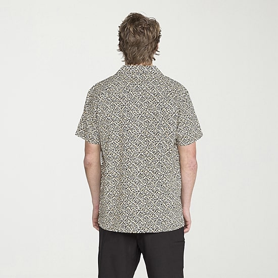 VOLCOM Mens Short Sleeve Regular Fit Button-Down Shirt
