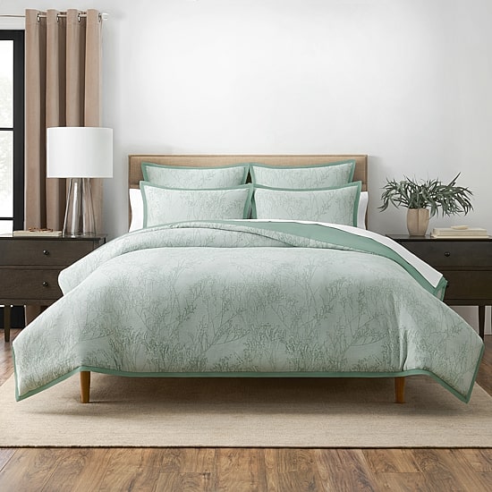 Fieldcrest Botanical Jade 3-pc. Comforter Set