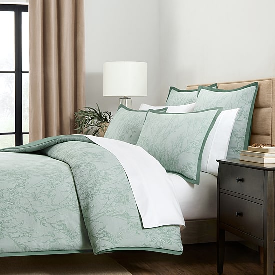 Fieldcrest Botanical Jade 3-pc. Comforter Set