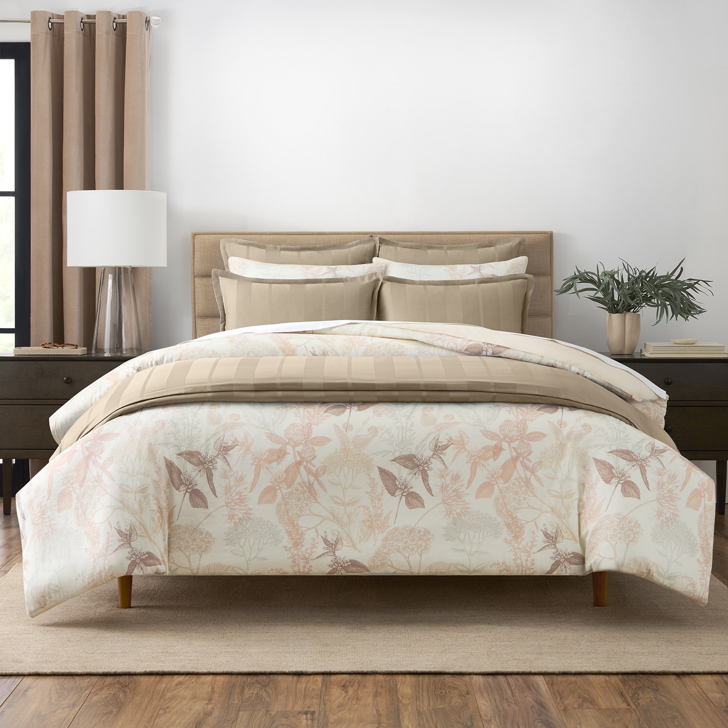 Fieldcrest Garden 3-pc. Duvet Cover Set