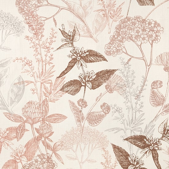 Fieldcrest Arden Garden Grommet Top Sheer Single Curtain Panel