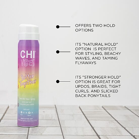 CHI Styling Vibes Better Together Dual Mist Hair Spray 2.6 oz.