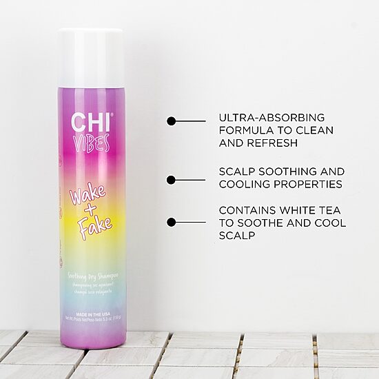 CHI Styling Vibes Wake And Fake Soothing Dry Shampoo 5.3 oz.