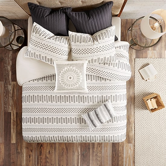 INK+IVY Rhea 3-pc. Geometric Comforter Set