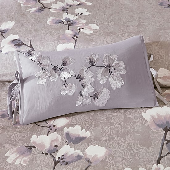 N Natori Sakura Blossom 12X20 Rectangular Throw Pillow