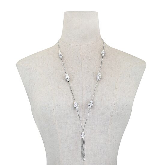 Monet Jewelry Womens Pink 32 Inch Strand Necklace