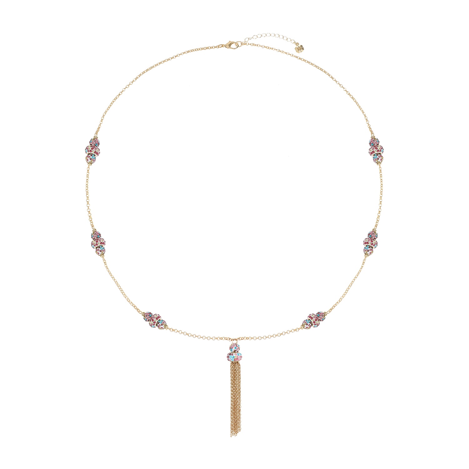 Monet Jewelry Womens Pink 32 Inch Strand Necklace