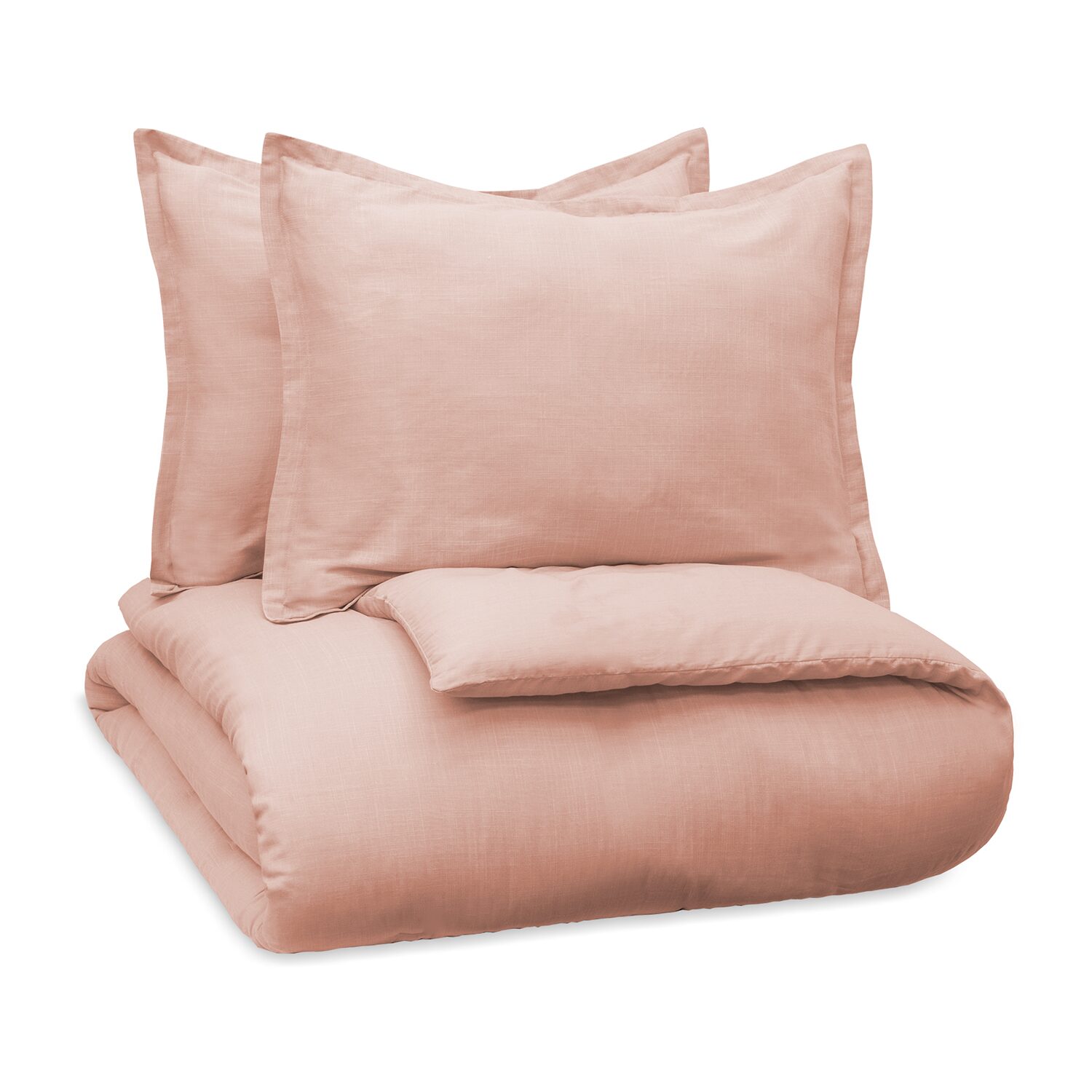 Vue Lark Solid 3pc Cotton Duvet Set