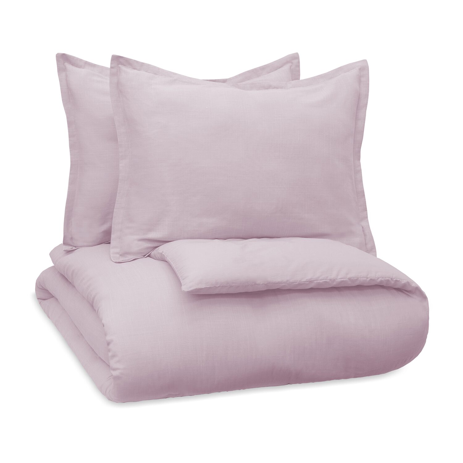 Vue Lark Solid 3pc Cotton Duvet Set