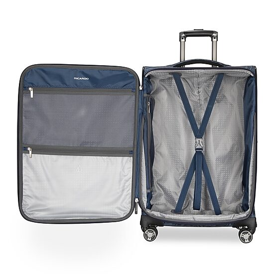 Ricardo Beverly Hills Avalon 24 Inch Softside Checked Spinner Luggage