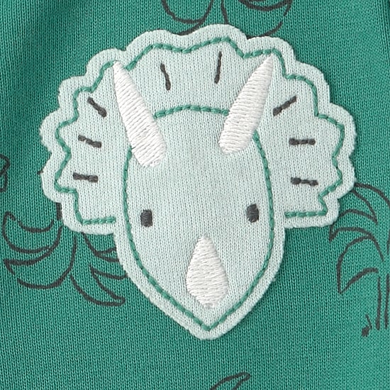 Carter's Baby Boys Short Sleeve Animal Romper