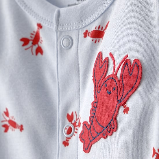 Carter's Baby Boys Short Sleeve Animal Romper