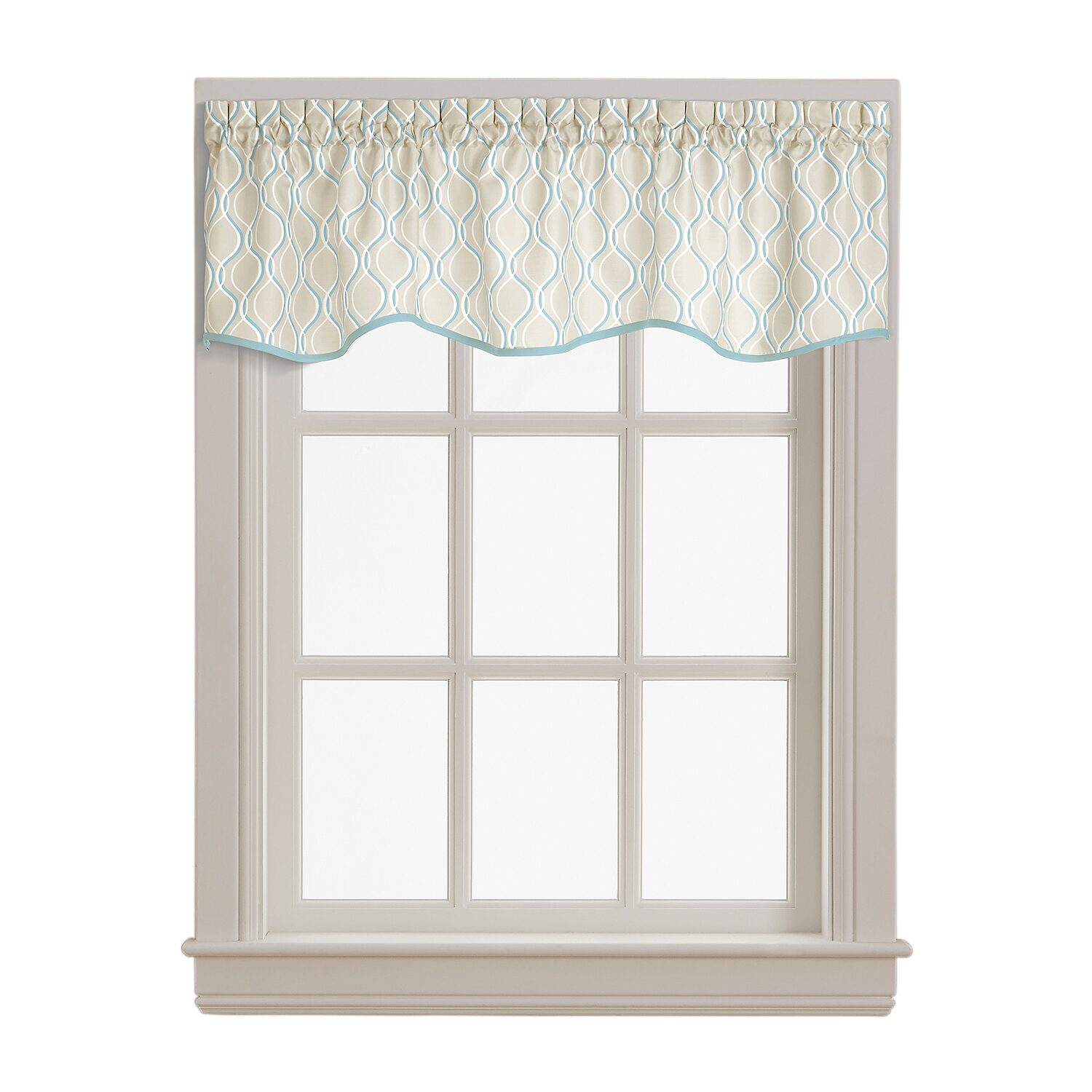 CHF Morocco Rod Pocket Scallop Valance