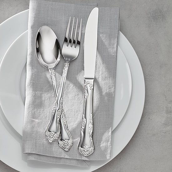 Oneida Azalea 18/0 Stainless Steel 20-pc. Flatware Set