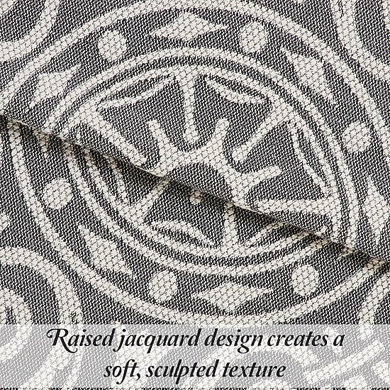 SUPERIOR® Adalie Medallion Cotton Poly Reversible Jacquard Bedspread
