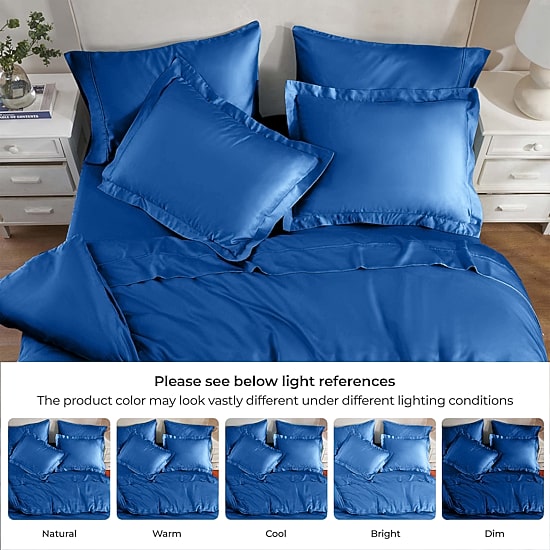 SUPERIOR® Rayon From Bamboo 300tc Cooling Silky Hypoallergenic Reversible Duvet Cover