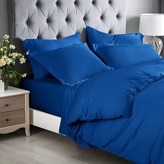 SUPERIOR® Rayon From Bamboo 300tc Cooling Silky Hypoallergenic Reversible Duvet Cover