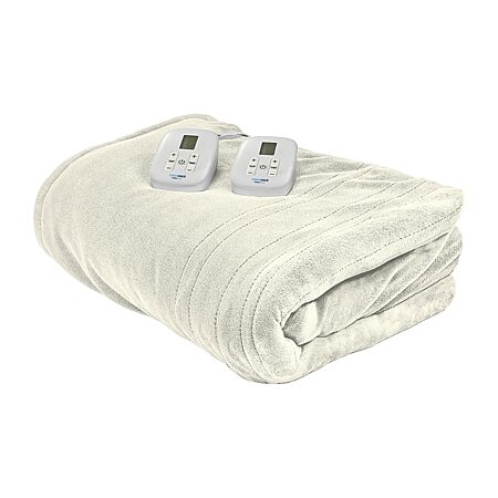 Comfort Touch by Therapedic™ Heated Blanket, Color: Beige - JCPenney