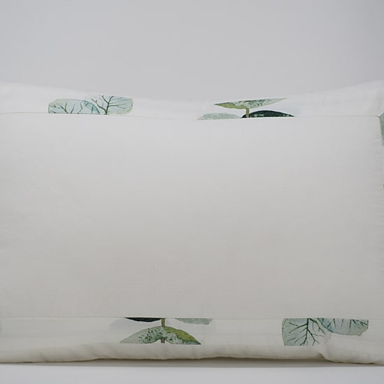 Pointehaven Eucalyptus Digital Print Cotton Percale Midweight Comforter Set