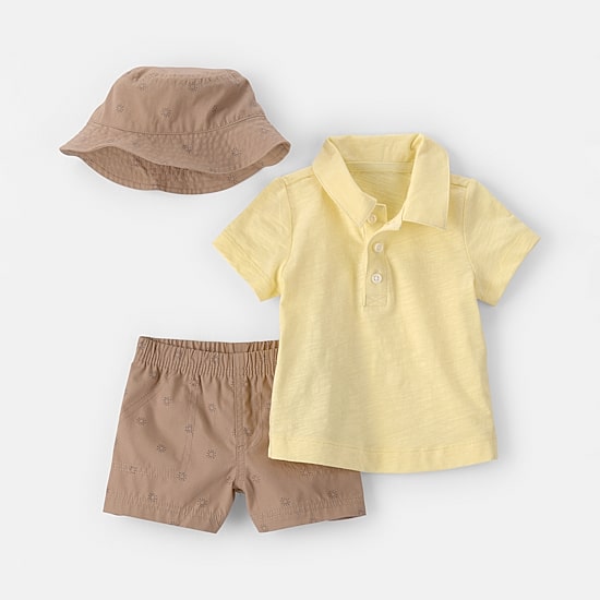 Carter's Baby Boys Jersey 3-pc. Short Set