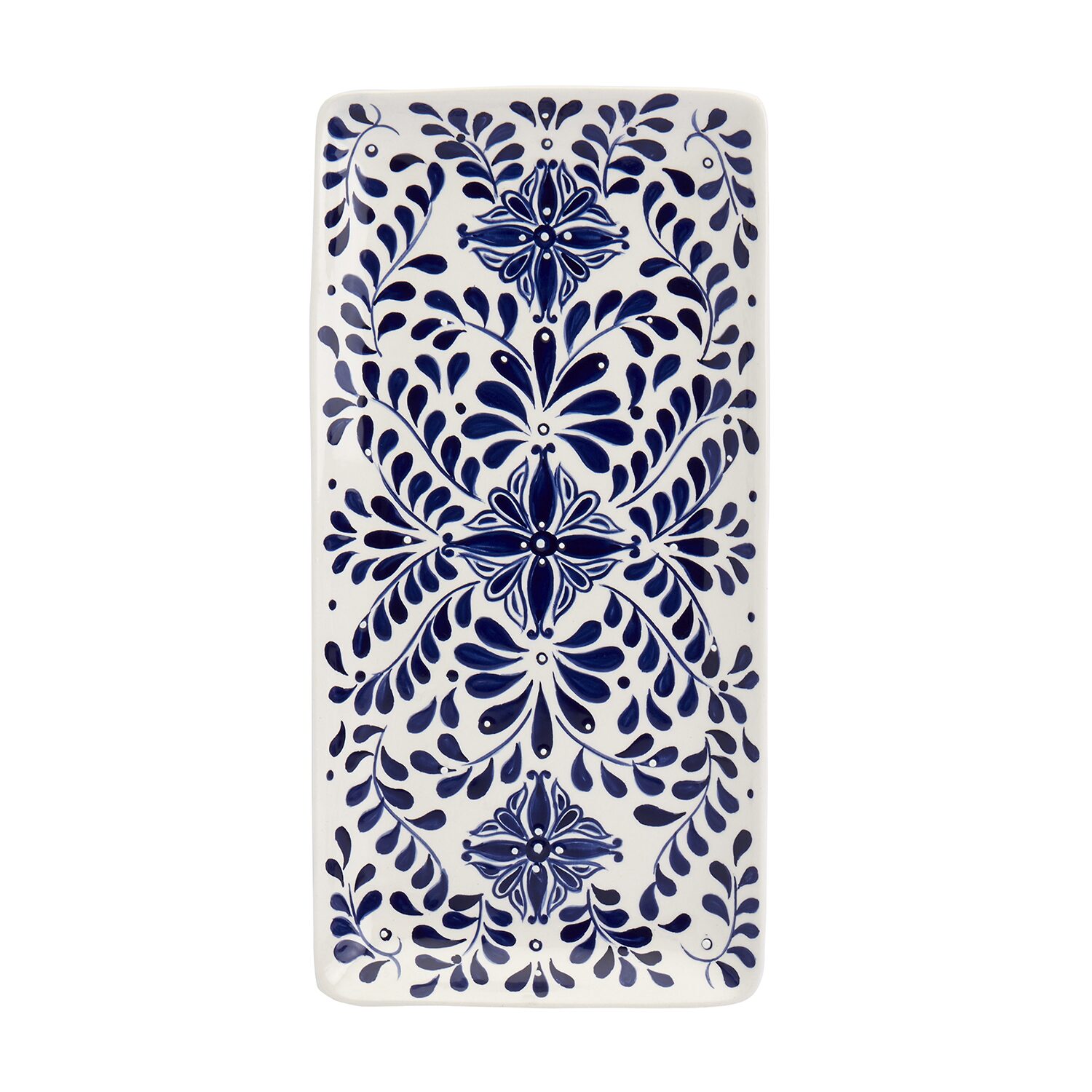 Tabletops Unlimited Carmine Stoneware Serving Tray