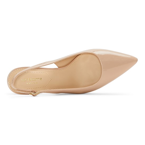 Liz Claiborne Keith Womens Pointed Closed Toe Kitten Heel Pumps