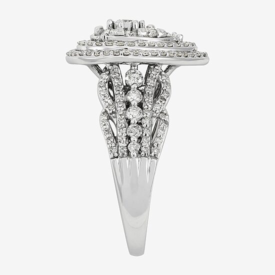 Limited Quantities! Womens 1 CT. T.W. Natural White Diamond 10K Gold Pear Engagement Ring